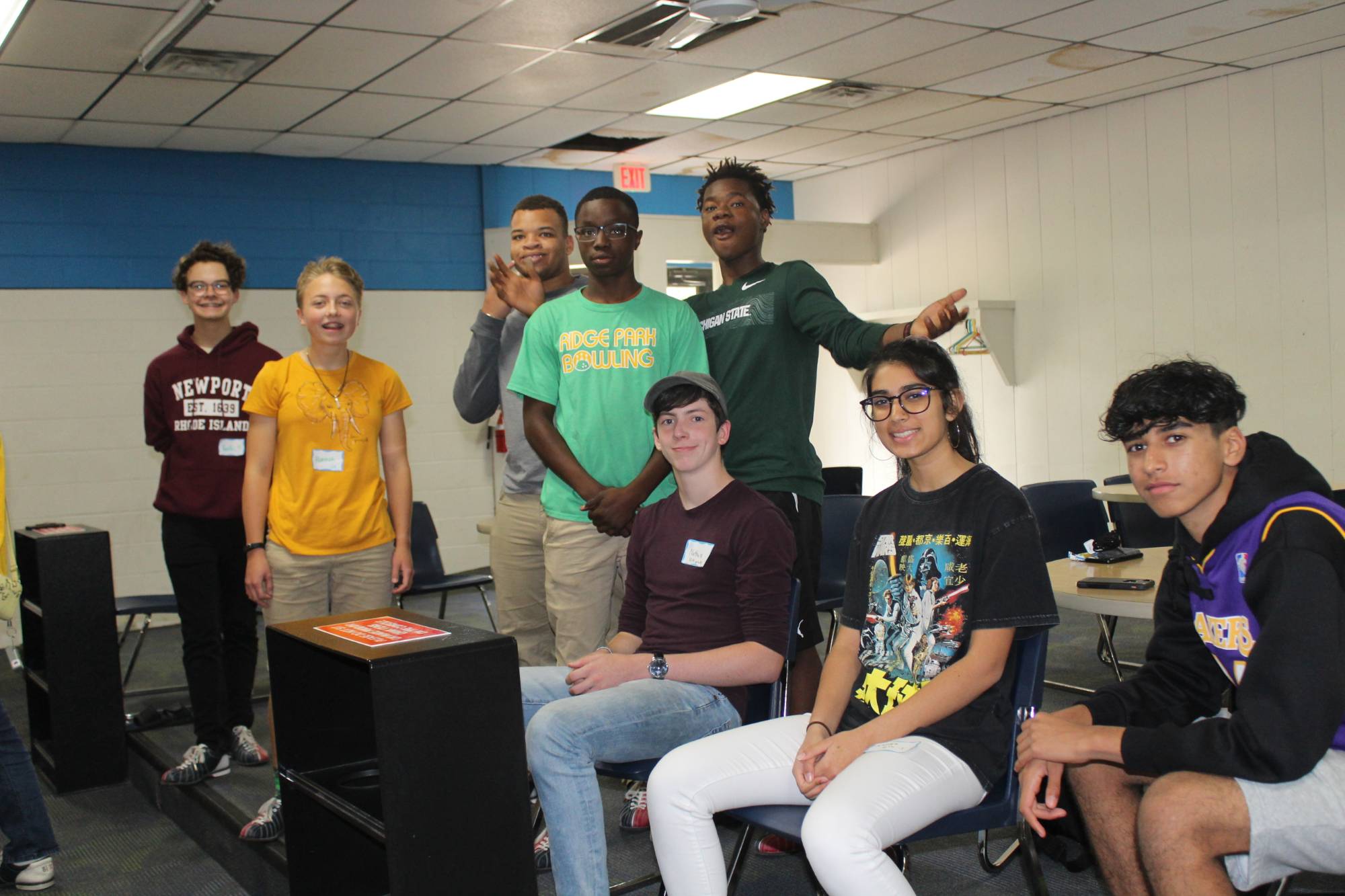 Kaufman Scholars bowling event